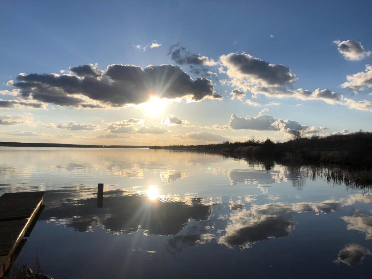 Ferienhaus Neuseenland Grosszossen Buitenkant foto