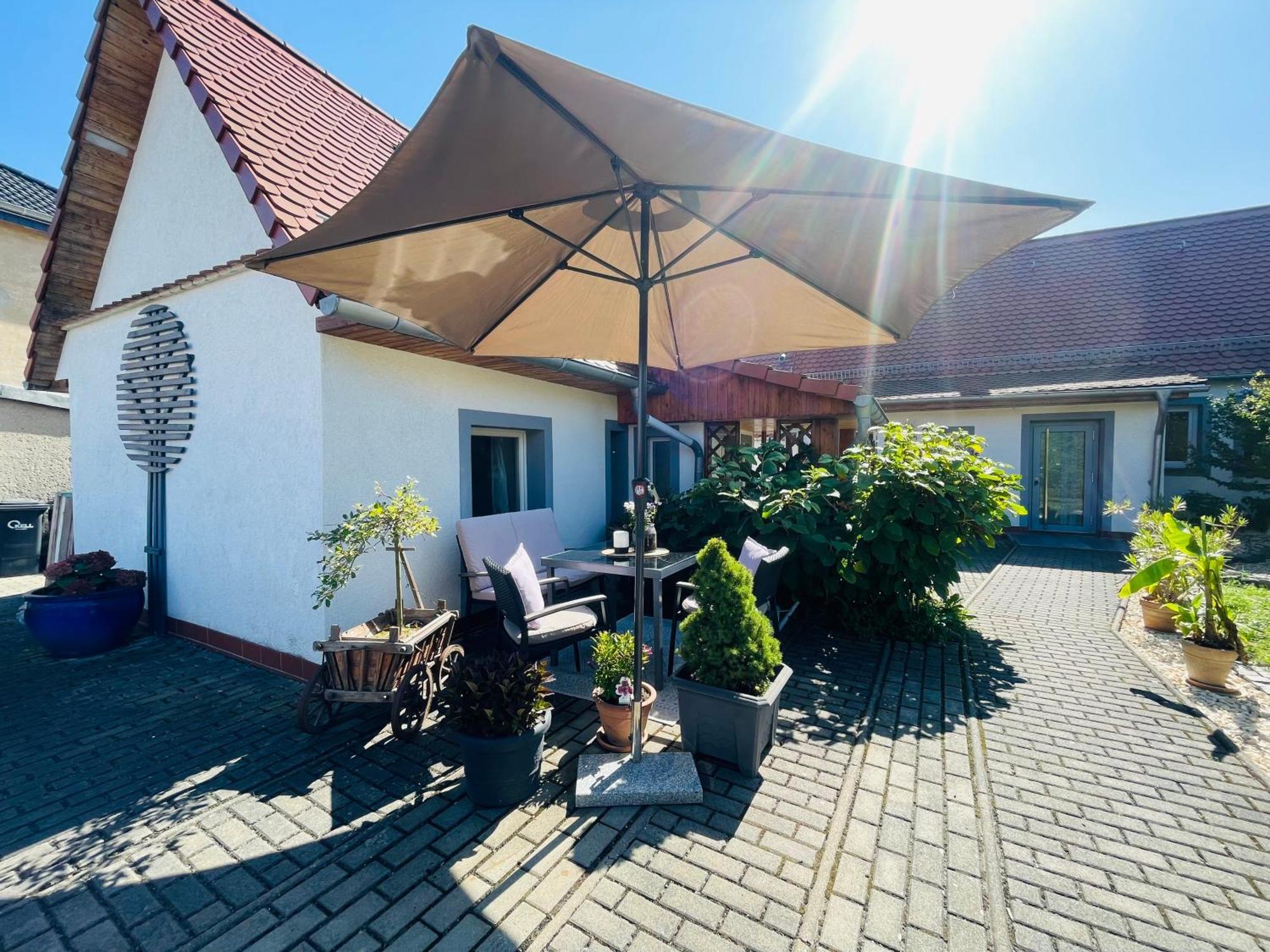 Ferienhaus Neuseenland Grosszossen Buitenkant foto
