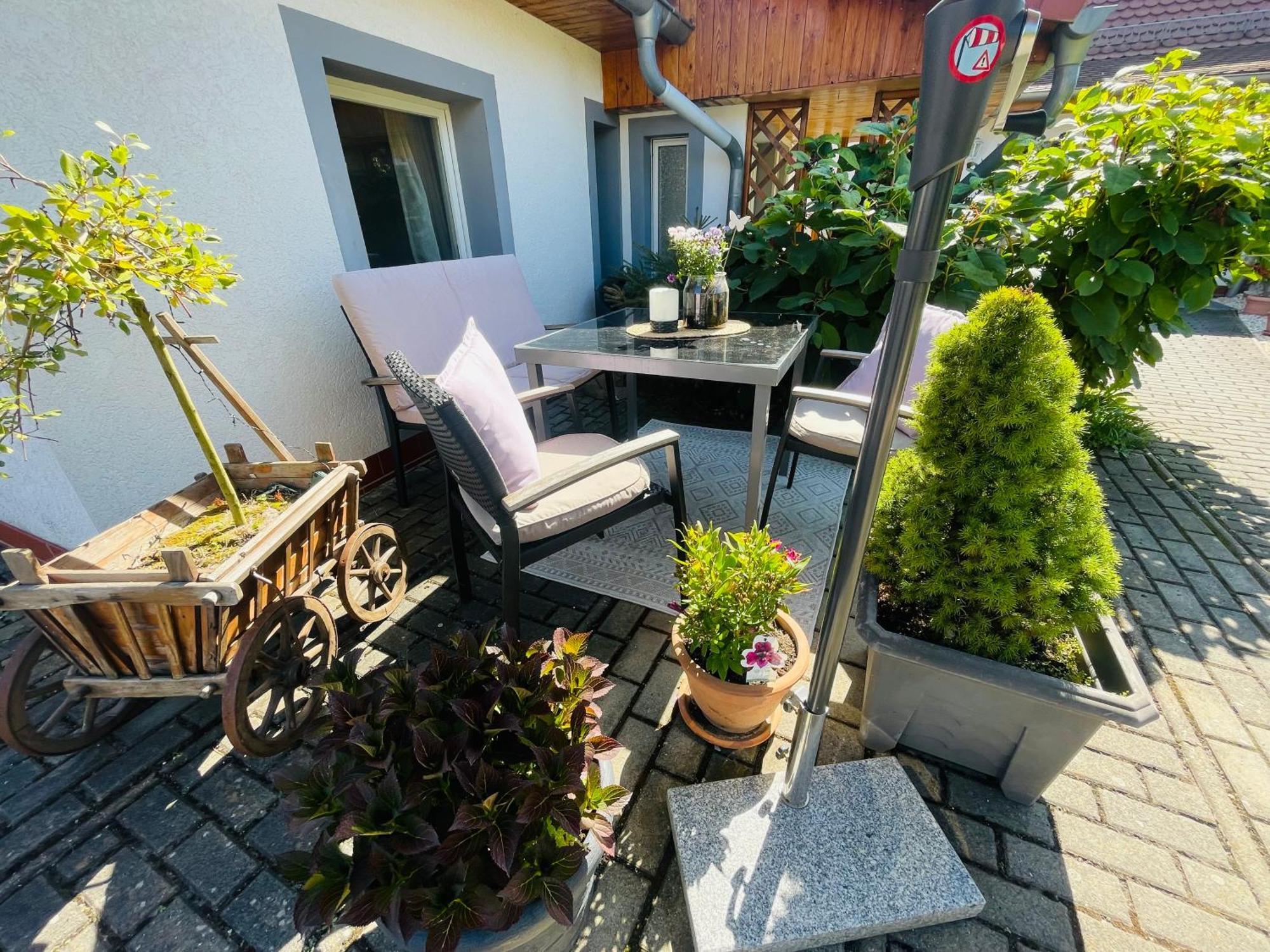 Ferienhaus Neuseenland Grosszossen Buitenkant foto